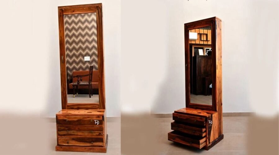 wooden dressing table